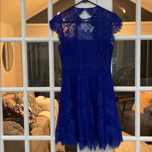 BB Dakota Rhianna Open Back Lace Cocktail Dress